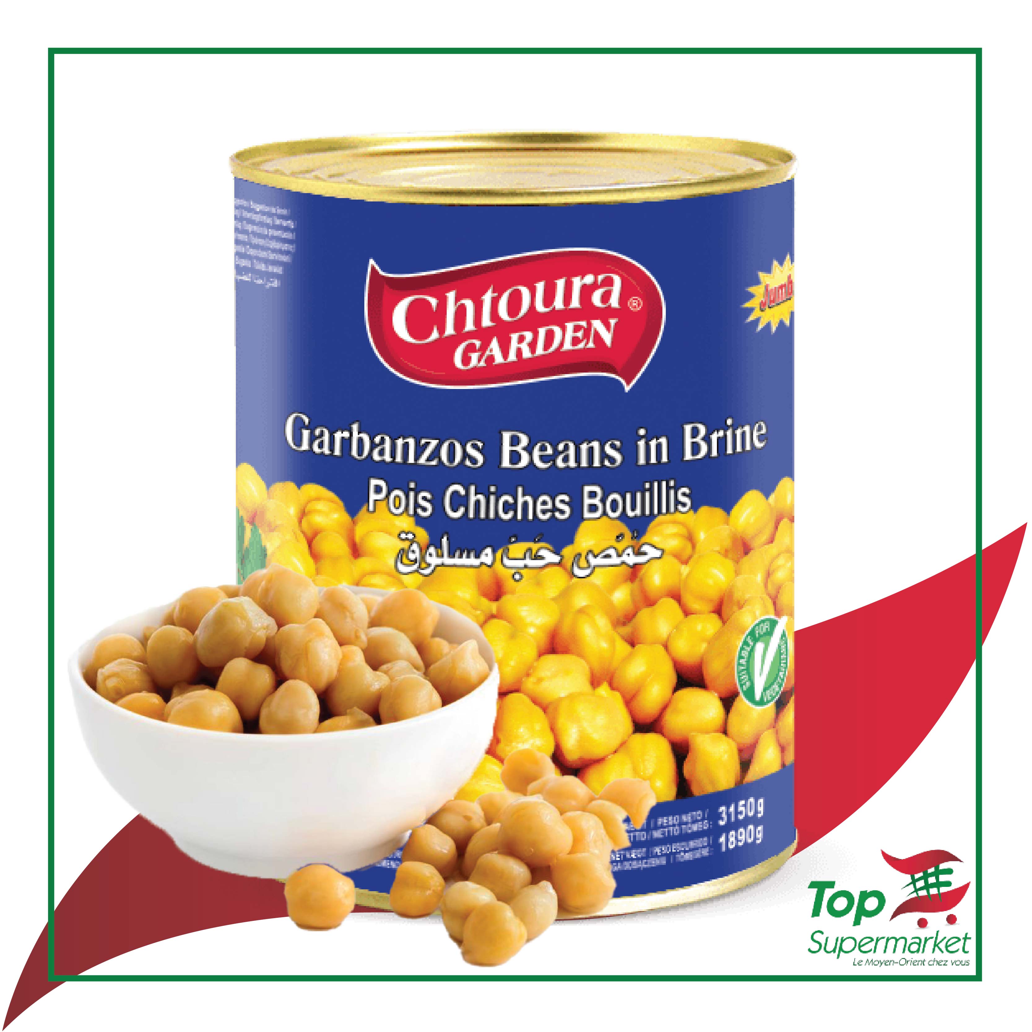 Chtoura Garden Pois Chiches 3,15KG